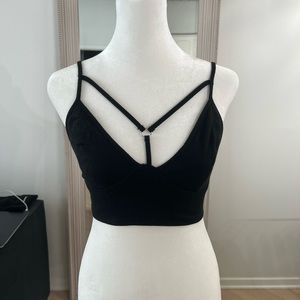 Black bralette